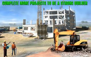 Construct City Bridge 3D Sim Game скриншот 3