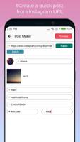 InstaMokcup - Fake Instagram Post Maker screenshot 2