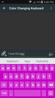 Color Changing Keyboard plakat