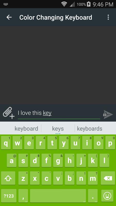 Color Changing Keyboard APK Download - Gratis ...