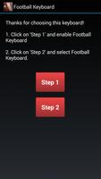 Football Keyboard imagem de tela 2