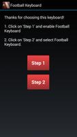 Football Keyboard captura de pantalla 2