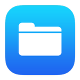 Blue File Manager ikona