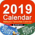 Calendar 2019 for Malaysian