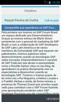 SAP Mentors Brasil Informe Affiche