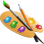 Рисовалка для детей красками