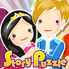 Princess & Prince Story Puzzle icône
