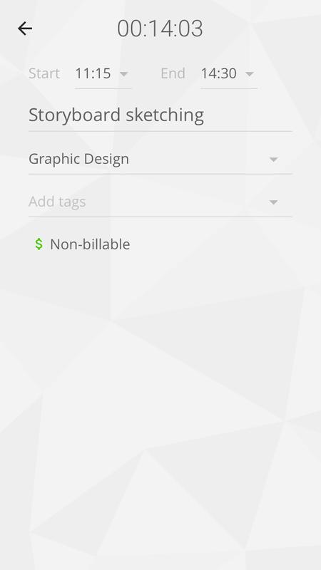 toggl time tracker timesheet