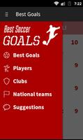 Best Soccer Goals capture d'écran 1