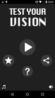 Test your vision Plakat