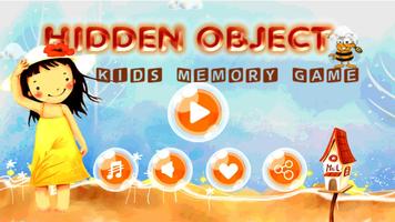 Hidden Object Memory Game Affiche
