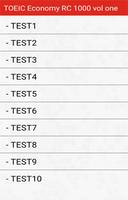 TOEIC Economy RC 1000 vol 1 screenshot 1