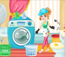 Laundry Machine Games for Girls poster