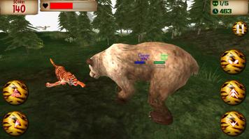 Super Tiger Simulator 3D capture d'écran 1