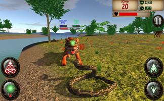 Wąż Simulator: Dziki Anaconda plakat