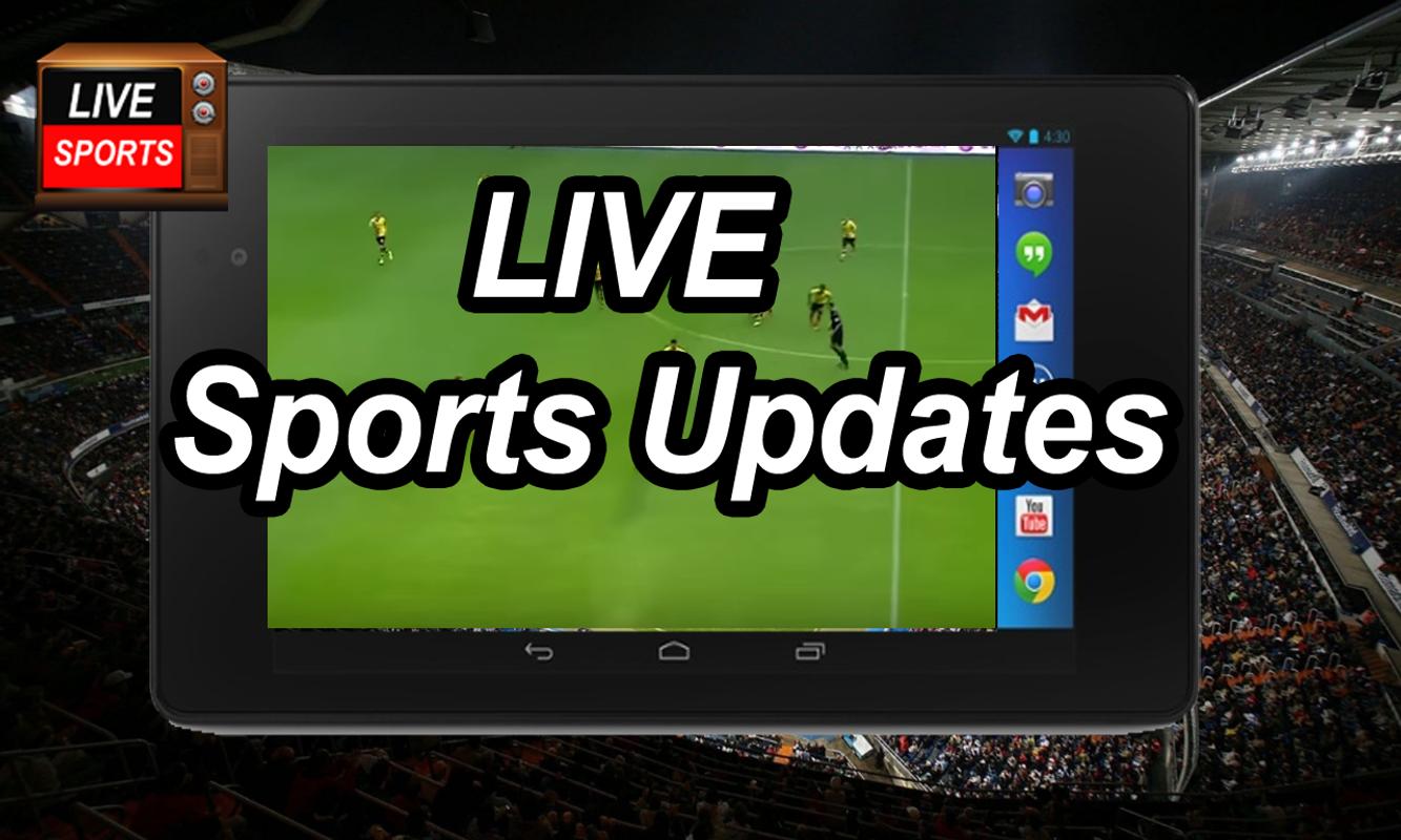 Live Sports TV channels App para Android - APK Baixar