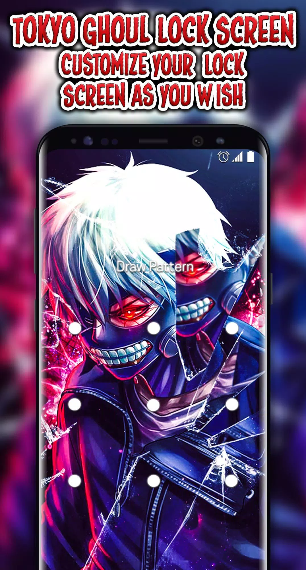 Download do APK de Anime Lock Screens Tokyo Ghoul - Kaneki Wallpapers para  Android