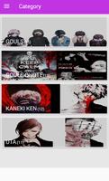Anime Tokyo Ghoul Wallpapers capture d'écran 2