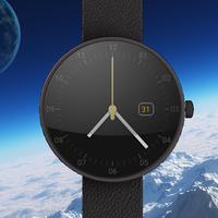 Orbital Tri-face Watch Face постер