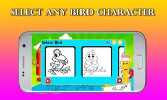 oiseaux coloriage capture d'écran 1