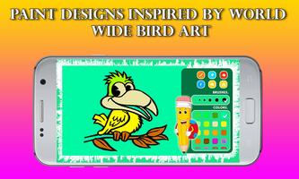 oiseaux coloriage capture d'écran 3