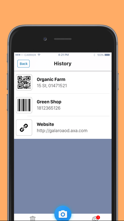 QR code reader - QR code & barcode scanner screenshot 4