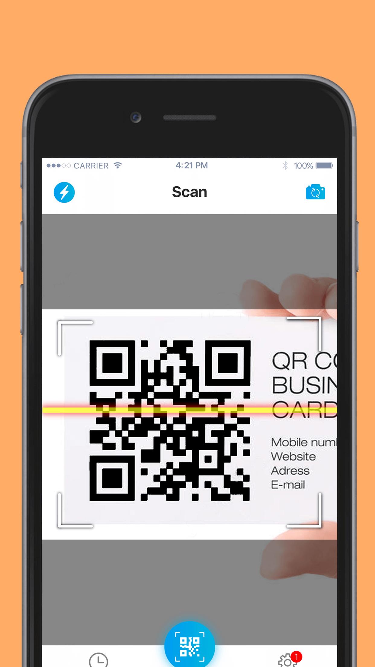 Приложение считывать qr код