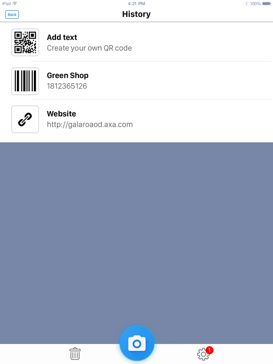 QR code reader - QR code & barcode scanner screenshot 10