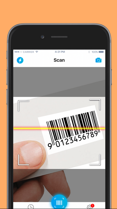 QR code reader - QR code & barcode scanner screenshot 1
