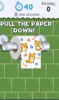 Toilet Paper Racing Plakat