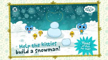 Kit^n^Kate Let's Build Snowman 스크린샷 2