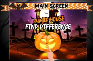 Haunted House Find Difference plakat