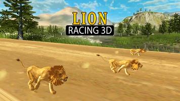 Lion Racing 3D king スクリーンショット 1