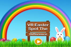 VR Easter Spot The Difference Plakat