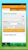 Toogethr, the carpool app screenshot 1