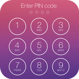 Password lock screen icon