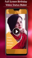 FullScreen Birthday Video Status Maker - 30 Sec ảnh chụp màn hình 2