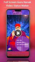FullScreen Guru Nanak Video Status Maker - 30 Sec ảnh chụp màn hình 1