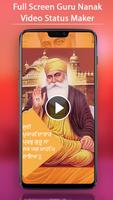 FullScreen Guru Nanak Video Status Maker - 30 Sec capture d'écran 2