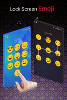 Emoji lock screen poster