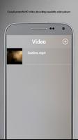 MP4 Video player for android plakat