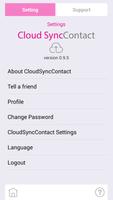 3 Schermata Cloud SyncContact