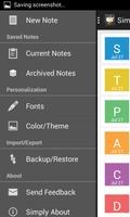 Simply Notes Free - Notepad capture d'écran 2