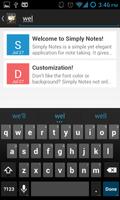 Simply Notes Free - Notepad captura de pantalla 3