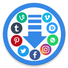 All-In-One Social Downloader 图标