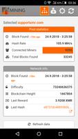 Mining Monitor 4 Monero pools capture d'écran 3