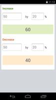 Percentage Calculator скриншот 1