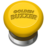 Golden buzzer button icône