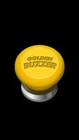 Golden buzzer button Affiche