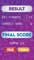 Typing text test your speed imagem de tela 3